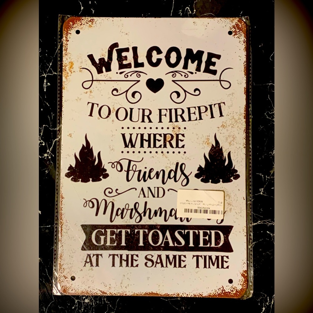 “ WELCOME “ vintage sign